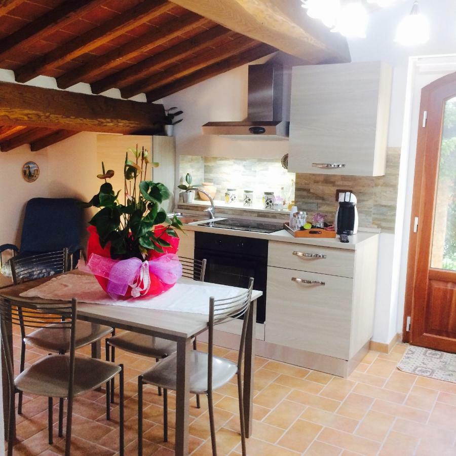 Mansarda Degli Ulivi Apartment Rigomagno ภายนอก รูปภาพ